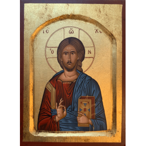 Ikon med Kristus Pantocrator