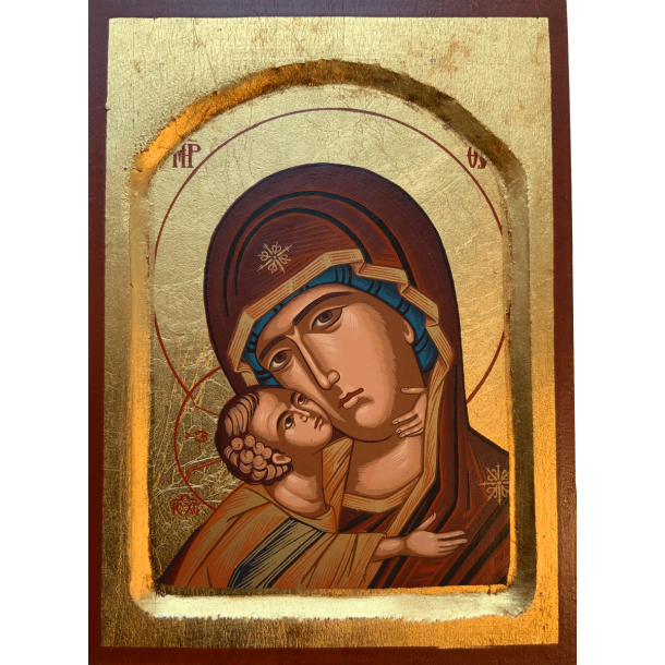 Ikon med Jomfru Maria