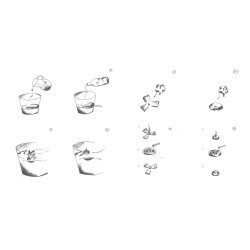 Sm flydevger til olie i ske