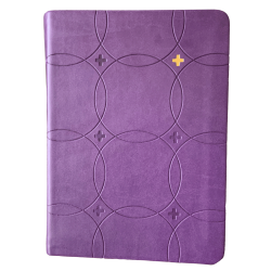 Bibelen med de deuterokanoniske skrifter i kunstskind