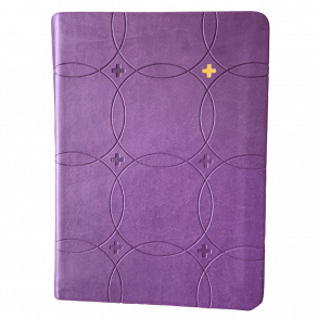 Bibelen med de deuterokanoniske skrifter i kunstskind