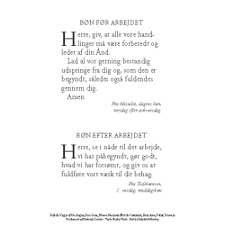 Bnskort - Bn fr og efter arbejdet