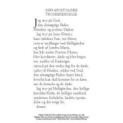 Bnskort - Trosbekendelsen