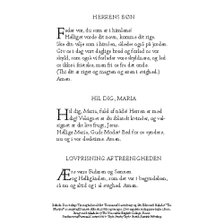 Bnskort med trosbekendelserne