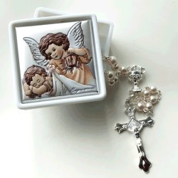 Brnerosenkrans med eukaristien (vrneengel)