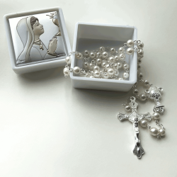 Brnerosenkrans med eukaristien (pige)