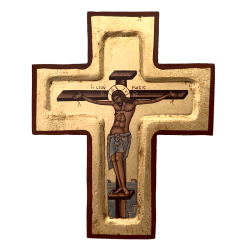 Korsikon med den korsfstede Kristus