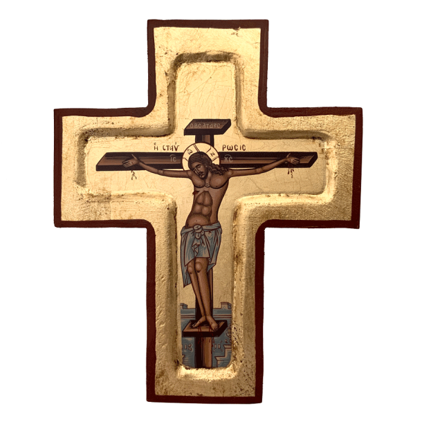 Korsikon med den korsfstede Kristus