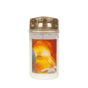 Kirkegrdslys - brndetid ca. 60 timer