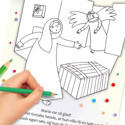 Malebog  - Historien om Jesus