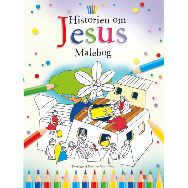 Malebog  - Historien om Jesus