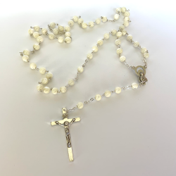Rosenkrans af gte perlemor