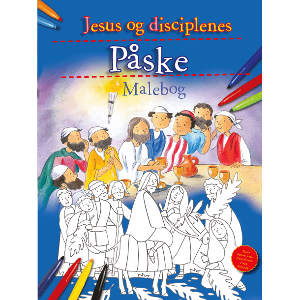Malebog - Jesus og disciplenes Påske