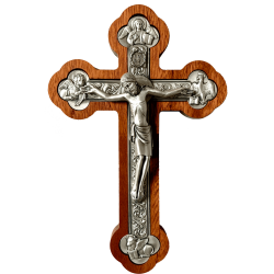 Krucifiks med de 4 evangelister