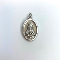 Medalje med Jesu Hjerte og Jomfru Marias Hjerte