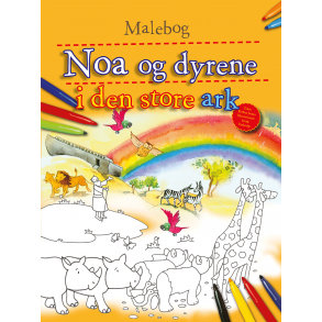 Malebog - Noa og dyrene i den store ark