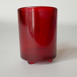 Rubinglas til Ursulalys (lille)