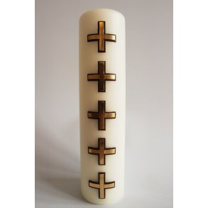 Dekorationslys med 5 kors