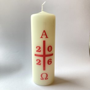 P�skelys til hjemmet med �rstal  (5 x 15 cm)