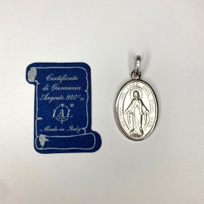 Undergrende medalje af slv