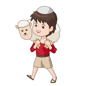 Den gode hyrde - for brn